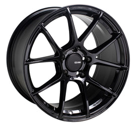 Enkei TS-V 18x8.5 Inch Gloss Black Alloy Wheel with 40mm Offset and 5x108 Bolt Pattern