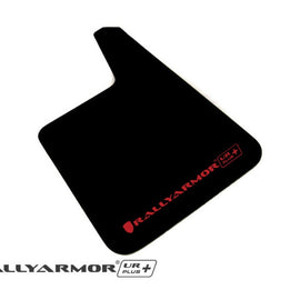 Rally Armor Universal Fit UR Plus Black Mud Flap with Red Logo – Durable Polyurethane Protection for All Weather Conditions