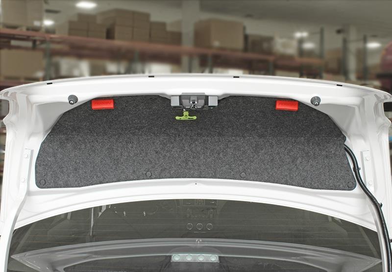 Perrin Performance Red Trunk Handle for 2015-2016 Subaru WRX and STI Sedan - Part PSP-INR-500