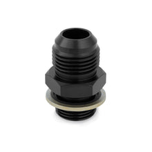 Load image into Gallery viewer, Mishimoto Sandwich Plate Fitting M20 x -10AN Black Anodized Aluminum