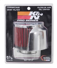 Load image into Gallery viewer, K&amp;N Engineering 62-1513 Crankcase Vent Filter with Chrome Top and Rubber Base
