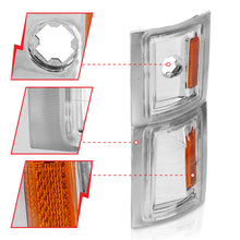 Load image into Gallery viewer, ANZO Chevrolet C/K Series Cornering Light Assembly with Clear Lens and Amber Reflector