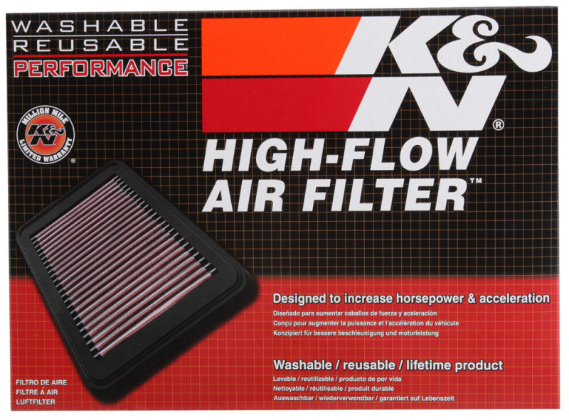 K&N Engineering Custom Oval Air Filter 7.75 in OW x 14.63 in OL x 2 in H