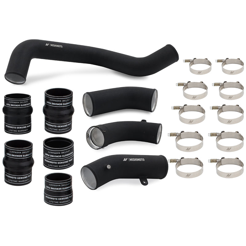 Mishimoto 2017-2019 GM L5P Duramax Intercooler Kit with High-Flow Pipes and DuraCore Boots