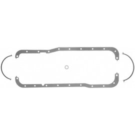 Fel-Pro 1827 Engine Oil Pan Gasket Set with Rubber-Coated Fiber and Steel Core