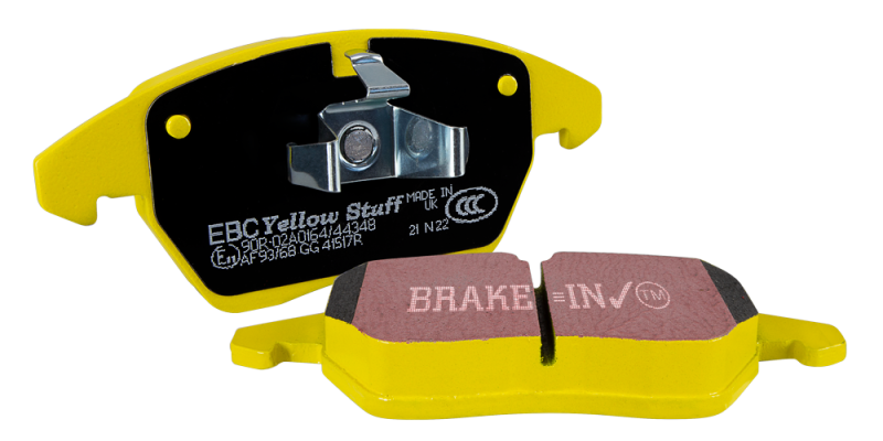 EBC Yellowstuff Front Brake Pads for Toyota GR Corolla 2023 | High Performance Street & Track Use