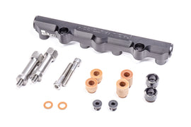 Radium Engineering Mazda 13B-Rew Secondary Top Feed Conversion Fuel Rail - High Flow Aluminum for Rotary Engines