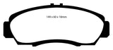 EBC Redstuff Ceramic Low Dust Front Brake Pads for Acura CL and TSX
