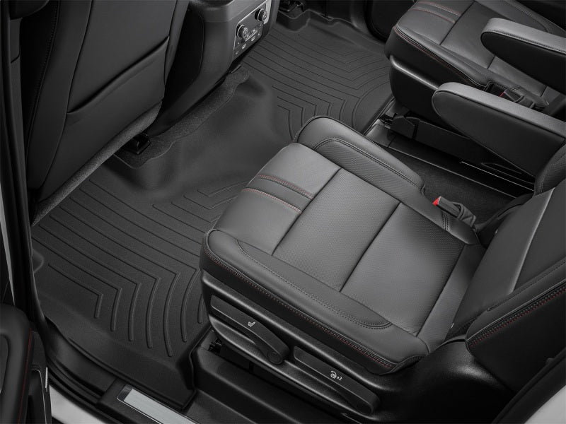 WeatherTech 2021+ Cadillac Escalade Rear FloorLiner HP in Black * Custom Fit and All-Weather Protection