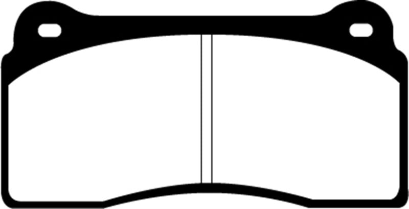 EBC Redstuff Ceramic Low Dust Brake Pads for 1995-2003 Aston Martin DB7 and Jaguar XJ/XKR Models