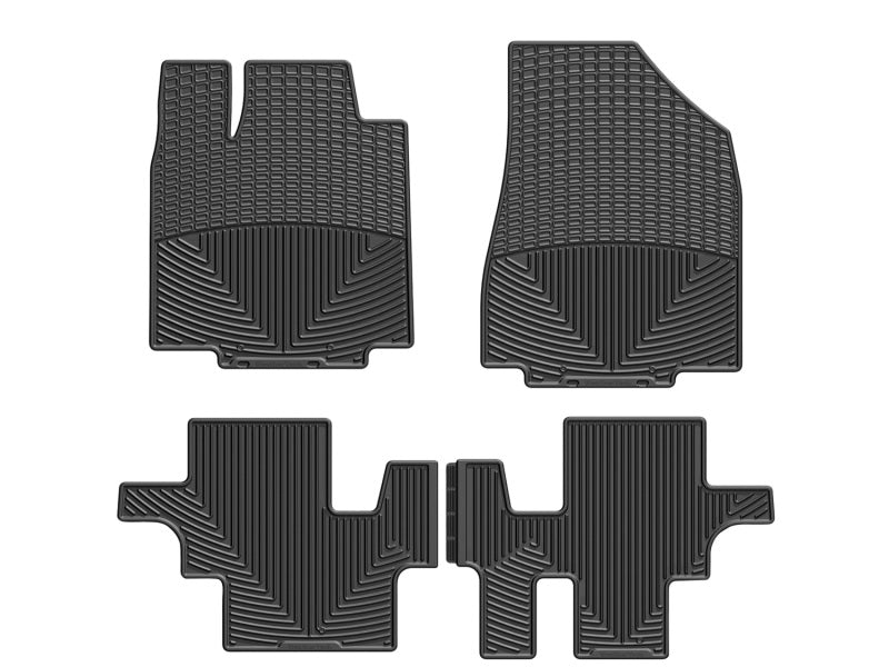 WeatherTech All-Weather Floor Mats for Saab 9-2X * Front and Rear, Black Part WETW52-W50