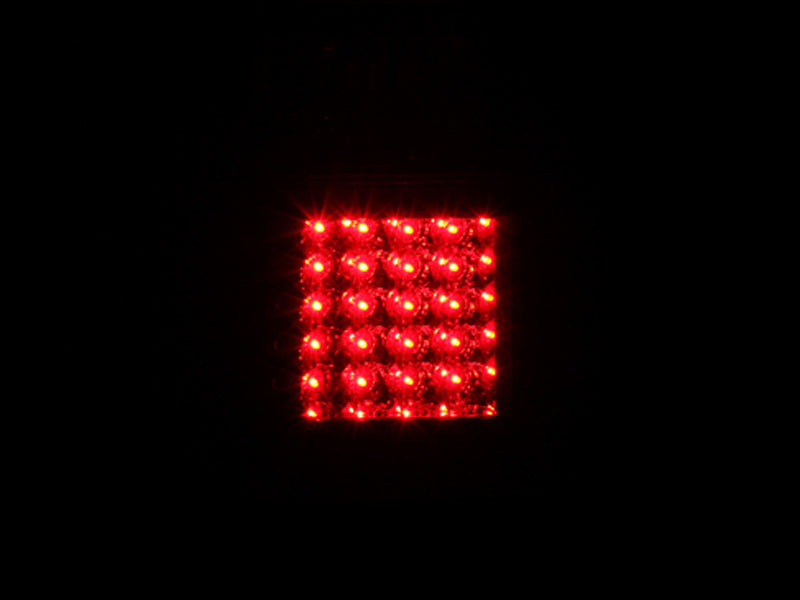 ANZO LED Tail Light Assembly for Ford Expedition 2007-2014 with Clear Lens and Black Housing