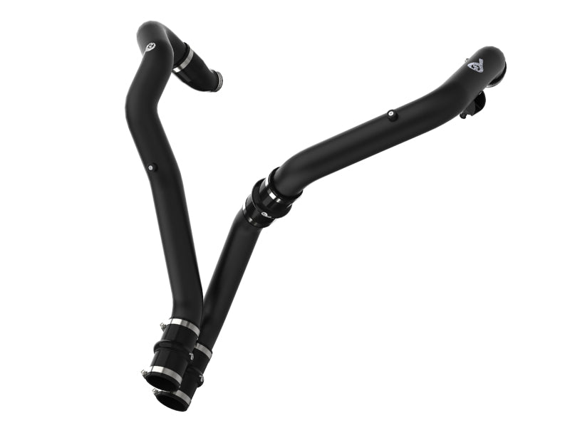 aFe Bladerunner 2-1/2 Inch Aluminum Hot Charge Pipe Kit for Ford F-150 Raptor 2017-2020 V6-3.5L
