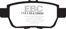Load image into Gallery viewer, EBC Yellowstuff Rear Brake Pads for Acura TL 2009-2014 * High-Performance Street and Track Use