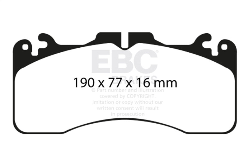 EBC Bluestuff NDX Full Race Brake Pads for Lexus LS460 and GS F * High Friction Performance