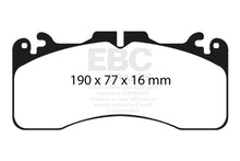 Load image into Gallery viewer, EBC Bluestuff NDX Full Race Brake Pads for Lexus LS460 and GS F * High Friction Performance