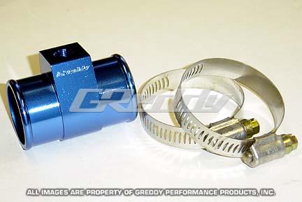 GReddy 34mm Radiator Hose Temperature Sender Adapter for Automotive Cooling Systems