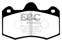 Load image into Gallery viewer, EBC Bluestuff NDX Rear Brake Pads for McLaren MP4-12C and Lotus Evora