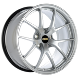 BBS RI-A 19-Inch Alloy Wheel with 5x130 Bolt Pattern and Diamond Silver Finish, Part Number BBSRIA056DS