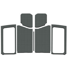 Load image into Gallery viewer, DEI 18-23 Jeep Wrangler JL 2-Door Boom Mat Complete Headliner Kit - 7 Piece in White