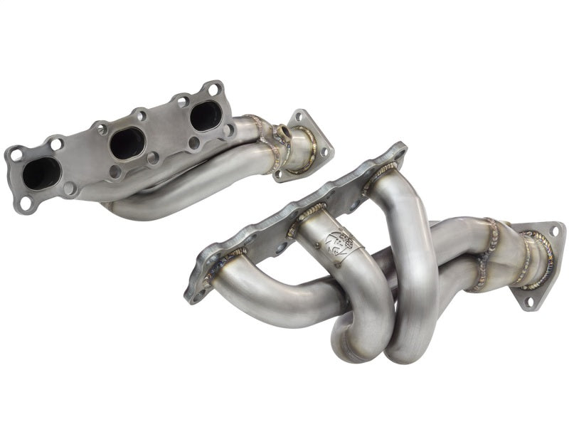 aFe Twisted Steel Stainless Steel Short Tube Header for Nissan 350Z and Infiniti G35 V6-3.5L