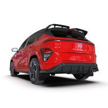 Load image into Gallery viewer, Rally Armor 24-25 Hyundai Kona N Line Black UR Mud Flap with Grey Logo, Part Number RALMF103-UR-BLK-GRY