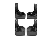 Load image into Gallery viewer, WeatherTech DigitalFit No-Drill MudFlap Kit Black for 2019-2020 Ram 1500 with FF Lip Molding, Part WET110092-120092