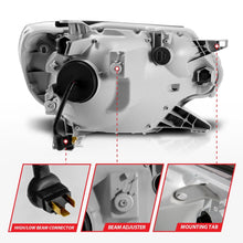 Load image into Gallery viewer, ANZO 12-15 Toyota Tacoma Projector Headlights with Light Bar Switchback Black Housing