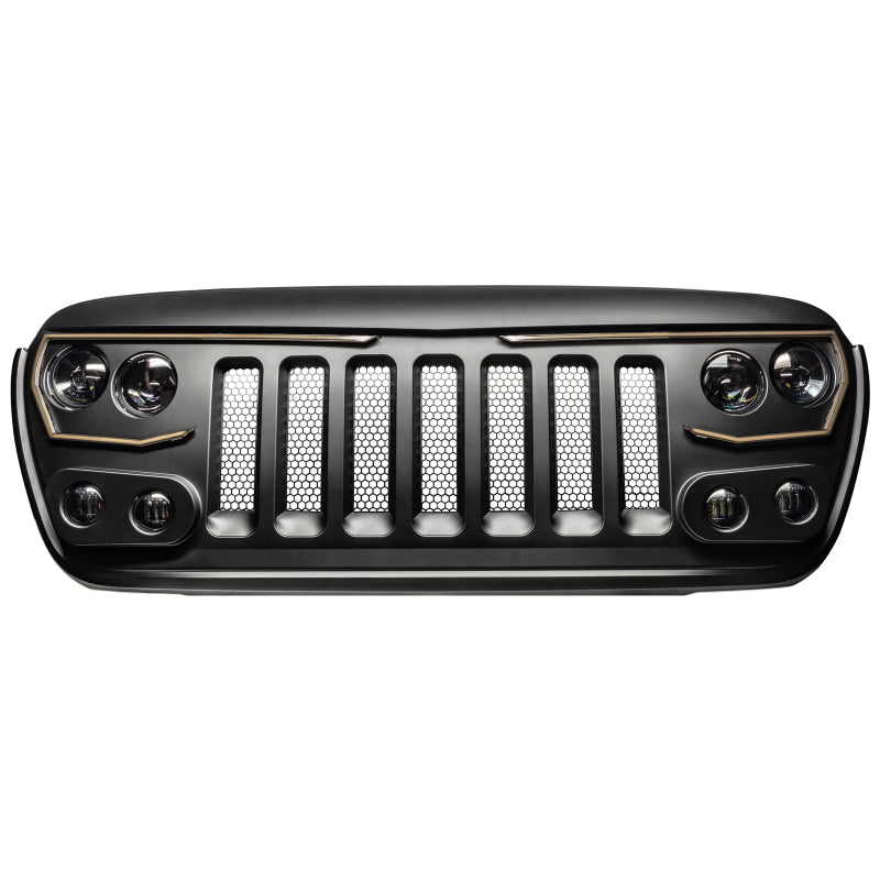 Oracle Vector Series Full LED Grille for Jeep Wrangler JL/JT by Oracle Lighting Part #orl5837-PRO
