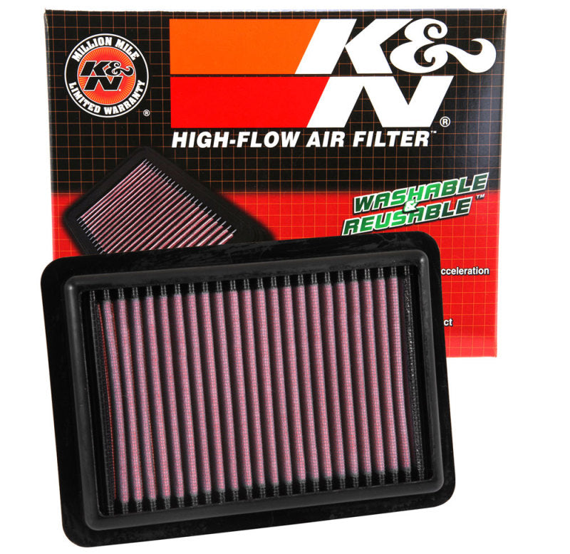 K&N Replacement Panel Air Filter for 2015-2018 Honda Fit 1.5L L4 by K&N Engineering Part #knn33-5027