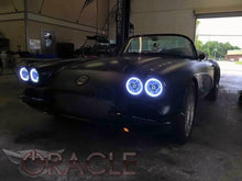 Load image into Gallery viewer, Oracle Pre-Installed 5.75 Inch Sealed Beam with ColorSHIFT Halo for Classic Cars and Trucks