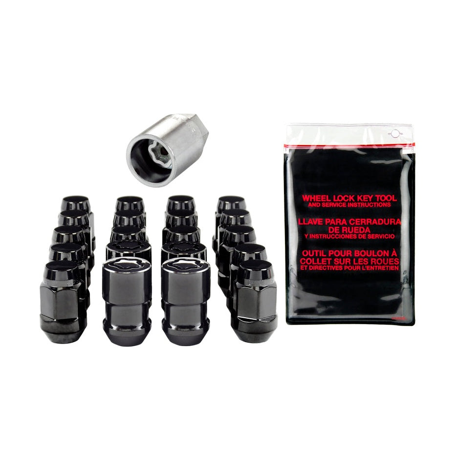 McGard 5 Lug Hex Install Kit with Wheel Locks and Lug Nuts for Volvo M12x1.5 - Black