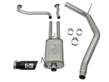 Load image into Gallery viewer, aFe MACH Force-Xp 2.5-inch Cat-Back Exhaust System with Black Tip for Nissan Titan 2016-2024