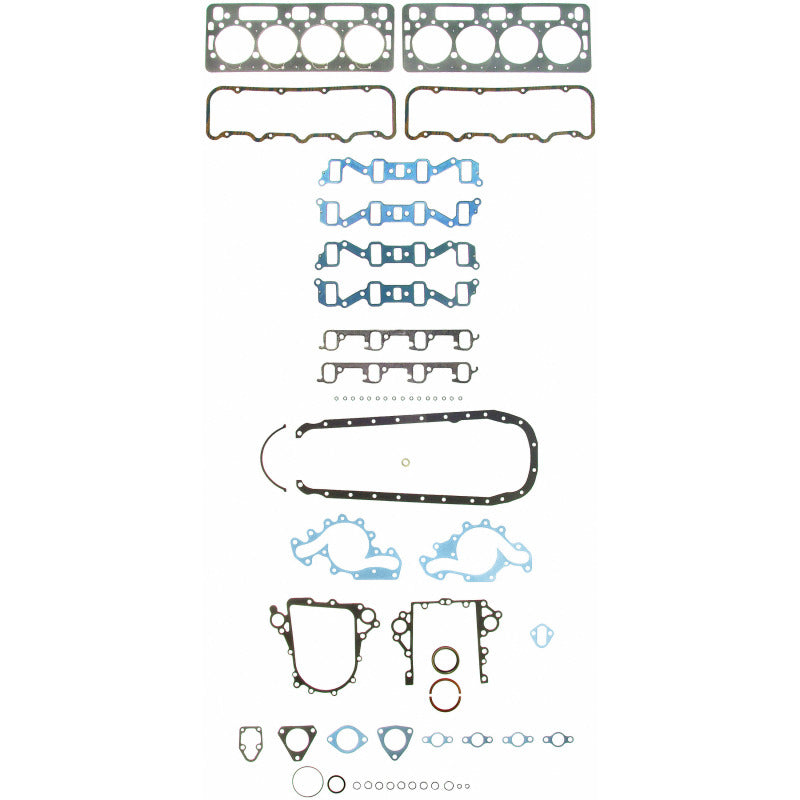 Fel-Pro Chevrolet C10 Engine Gasket Set Part 260-1619 for Reliable Sealing and Repair Fit