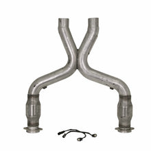 Load image into Gallery viewer, BBK Performance 11-14 Mustang 5.0 Short Mid X Pipe with Catalytic Converters and 3.0-inch Mandrel Bent Tubing