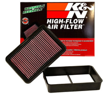 Load image into Gallery viewer, K&amp;N Engineering High-Flow Drop-In Air Filter for Mitsubishi Lancer 2008-2014, Part #knn33-2392