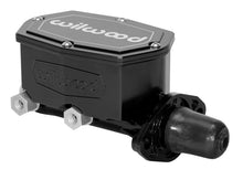 Load image into Gallery viewer, Wilwood Compact Tandem Master Cylinder 1.12-inch Bore with Pushrod - Black | Part No. Wil260-14960-BK