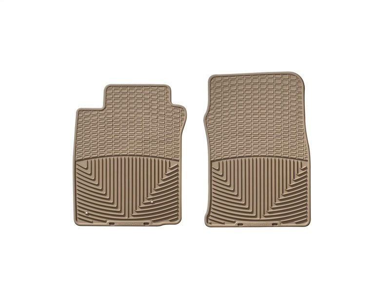 WeatherTech All-Weather Floor Mats for 2006-2010 Hyundai Sonata - Tan, Front