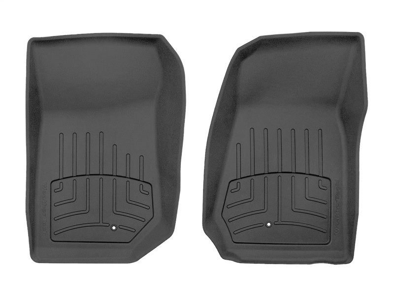 WeatherTech 441051IM FloorLiner HP Front Floor Mats for 2007-2013 Jeep Wrangler 2-Door, Black
