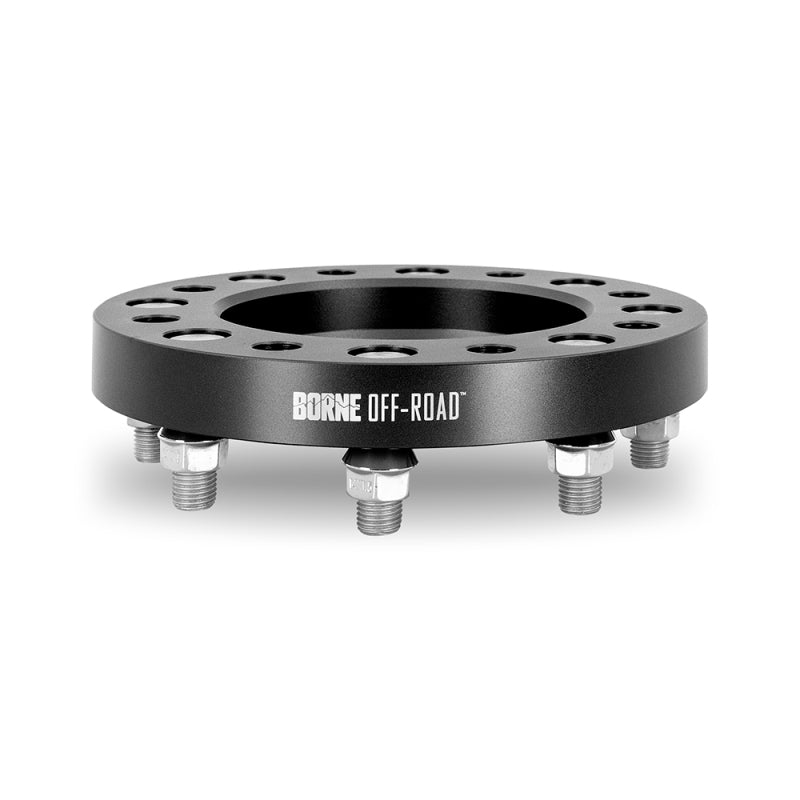 Mishimoto 25mm Hub-Centric Wheel Spacers, 8x170 Bolt Pattern, M14x1.5, 125mm Center Bore - Black, misBNWS-002-250BK