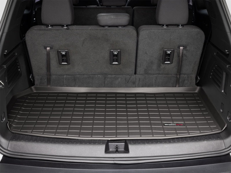 WeatherTech 401789 Cargo Liner for 2024 Chevrolet Traverse and GMC Acadia, Black