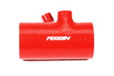 Perrin Performance Turbo Inlet Hose with Adapter Flange for 2022-2024 Subaru WRX and 2020-2025 LGT & OBXT * Red