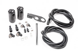 Radium Engineering Dual Catch Can Kit for Nissan 350Z and Infiniti G35 - Fluid Lock System