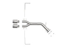 Load image into Gallery viewer, aFe Takeda 3-Inch to 2-1/2-Inch Stainless Steel Axle-Back Exhaust System with Polished Tips for Hyundai Veloster (2019-2021)