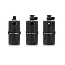 Load image into Gallery viewer, Mishimoto Universal Baffled Oil Catch Can - Black, Part Number misMMBCC-UNI-BK