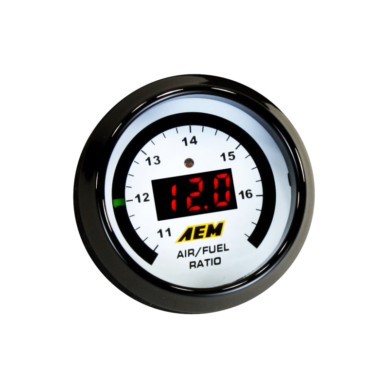 AEM Digital Wideband UEGO Gauge without Sensor – Accurate Air/Fuel Ratio Monitoring for Engine Tuning