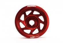 Load image into Gallery viewer, Perrin Performance Red Lightened Crank Pulley for Subaru Impreza, WRX, and STI (2002-2021)