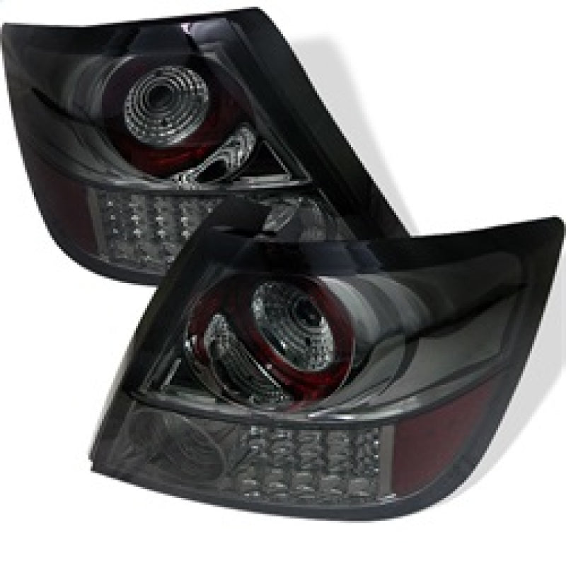 Spyder Smoke LED Tail Lights for 2005-2010 Scion tC * Part Number ALT-YD-TSTC04-LED-SM