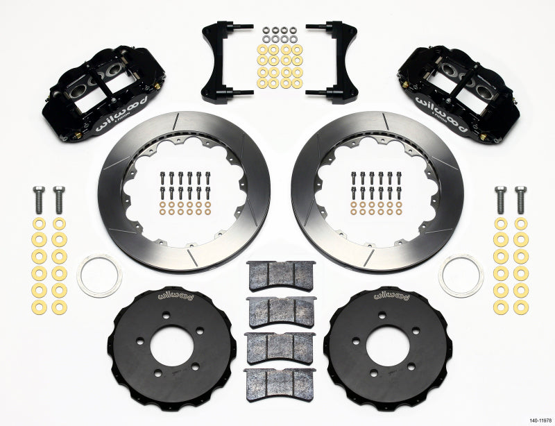 Wilwood Narrow Superlite 6R Front Hat Kit for 2006-2007 Honda Civic and CR-Z * 12.88 Inch Diameter