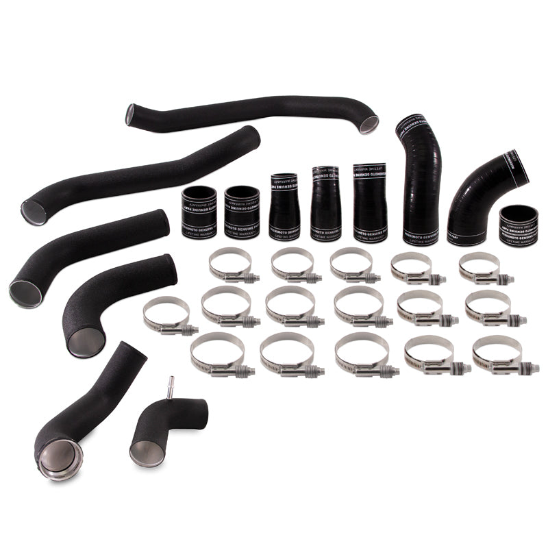 Mishimoto 2017+ Ford F-150 3.5L EcoBoost Intercooler Pipe Kit – Wrinkle Black
